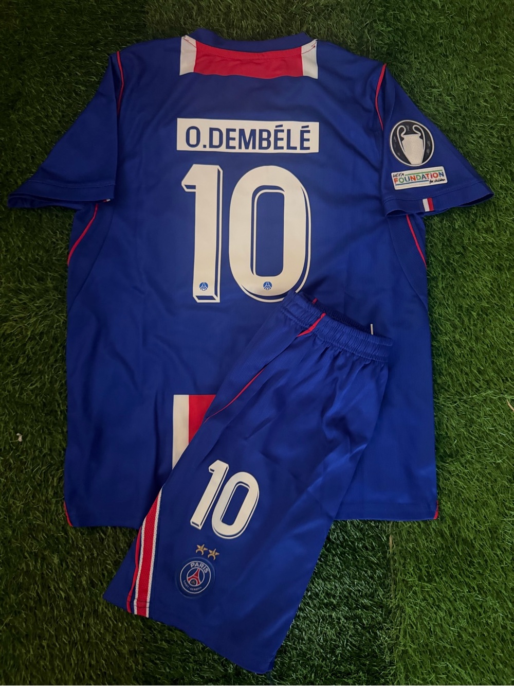 Dembele and psg jersey kids set